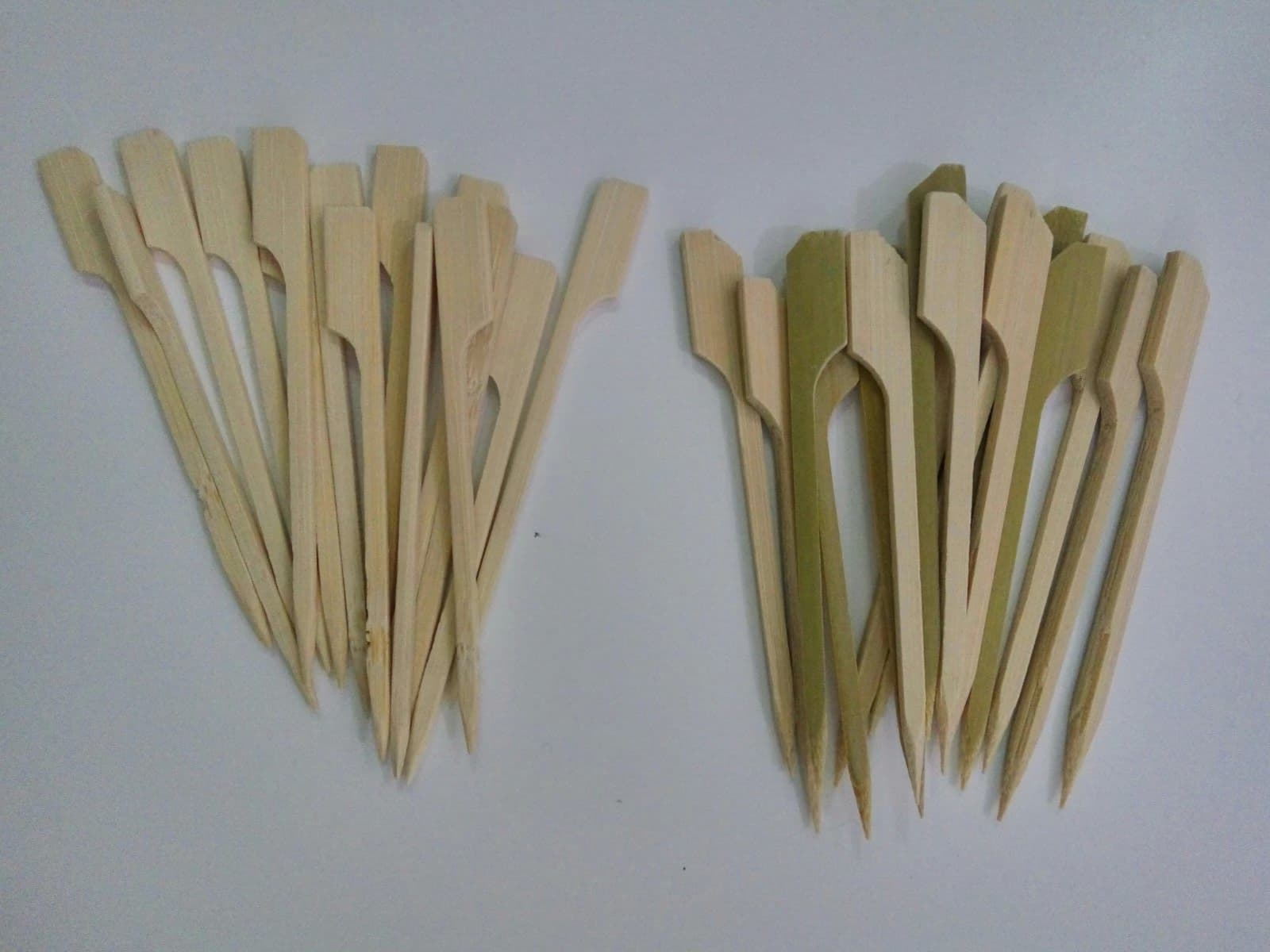 Bamboo Paddle Pick Bamboo Skewer Disposable Teppo Sticks